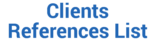 Clients References List